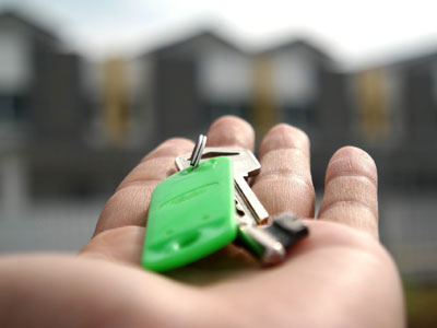House buyer with keys to Cheshire home